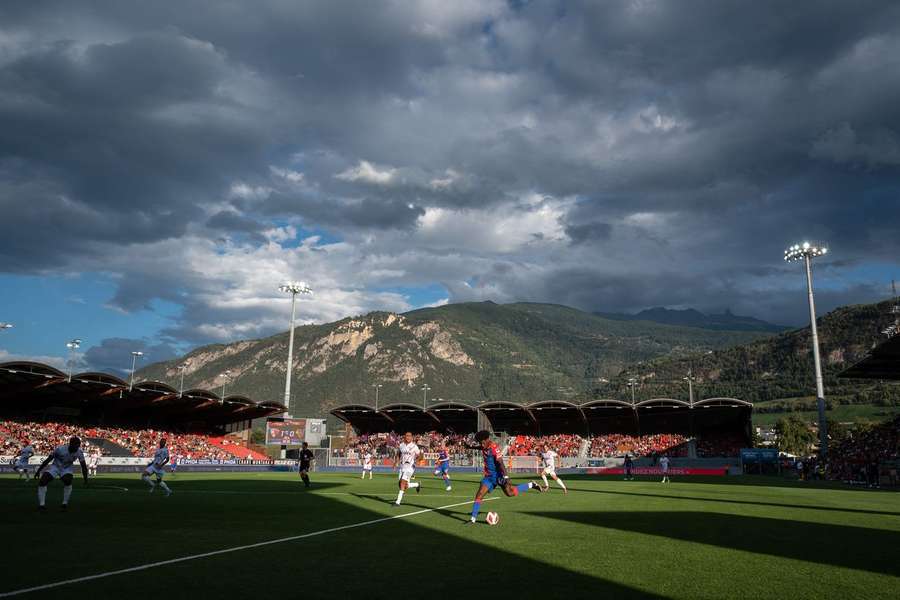 Tourbillon Stadium in Sion