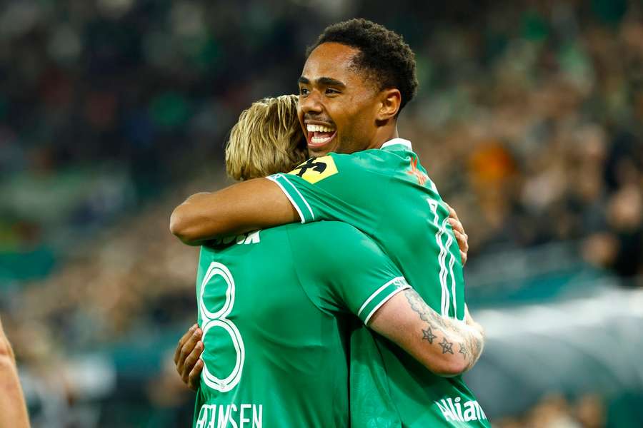Nosa Dahl erzielte gegen Hartberg einen Doppelpack