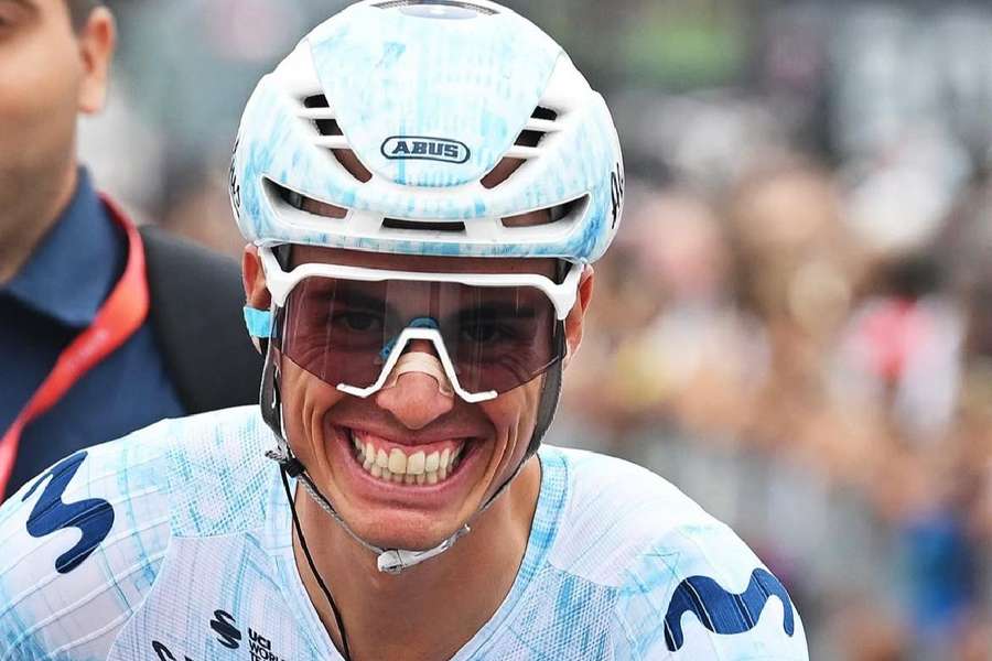 Enric Mas, el líder de Movistar junto a Nairo Quintana