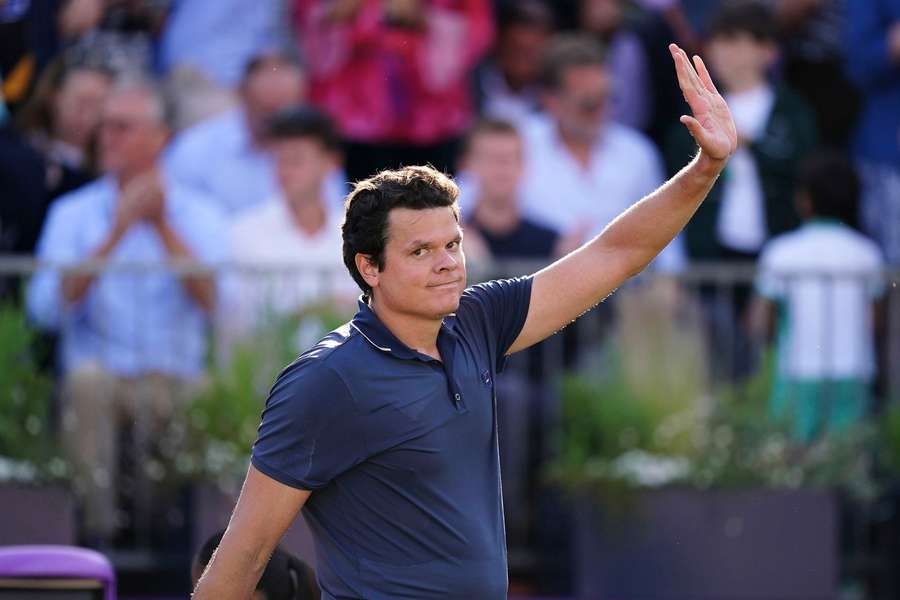 Milos Raonic překonal rekord v počtu es v zápase na dva vítězné sety