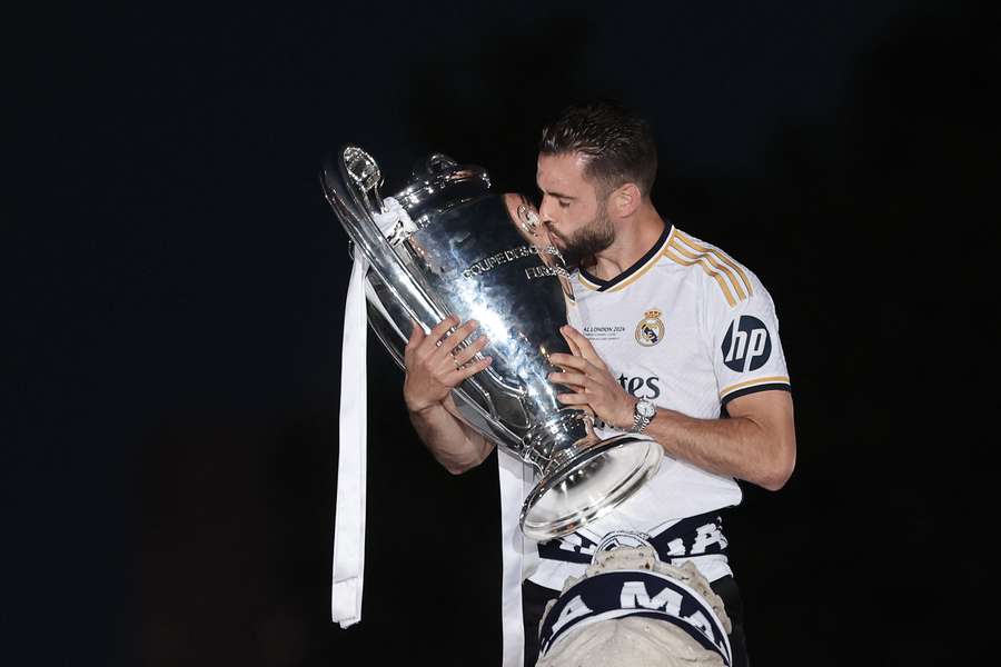 Nacho, con el Madrid