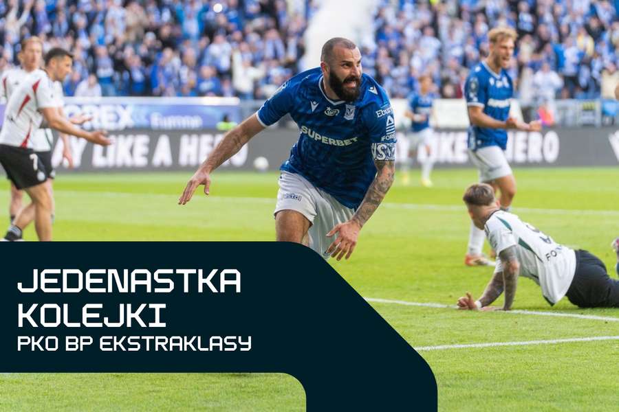 Jedenastka 30. kolejki PKO BP Ekstraklasy: Ishak królem Poznania, profesor Janicki