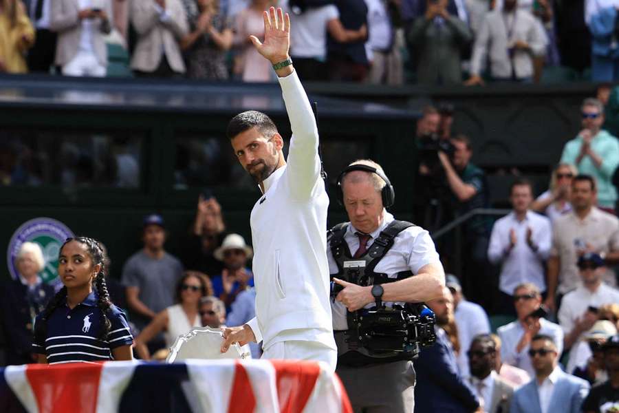 Djokovic, subcampeón de Wimbledon 2024