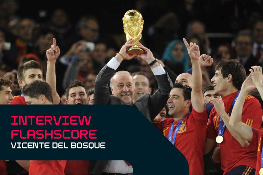 Vicente del Bosque a remporté la Coupe du monde 2010 avec l'Espagne.
