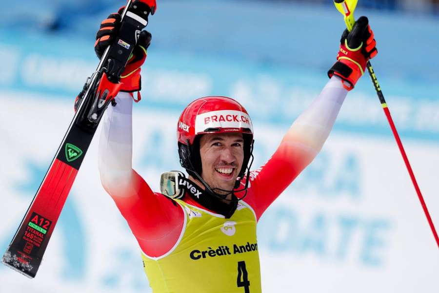 Ramon Zenhaeusern wygrał ostatni slalom, mała Kryształowa Kula dla Braathena