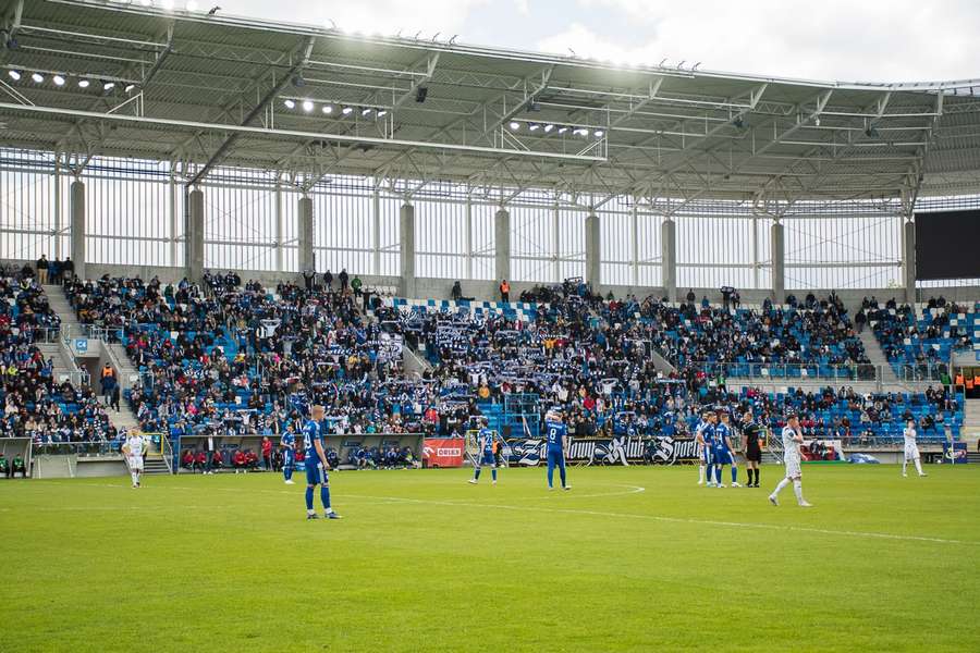 Stadion w Płocku wciąż czeka na pełne otwarcie