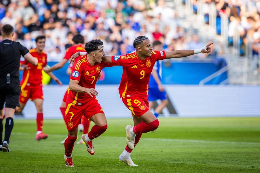 Spania U21 a câștigat partida cu Slovacia U21