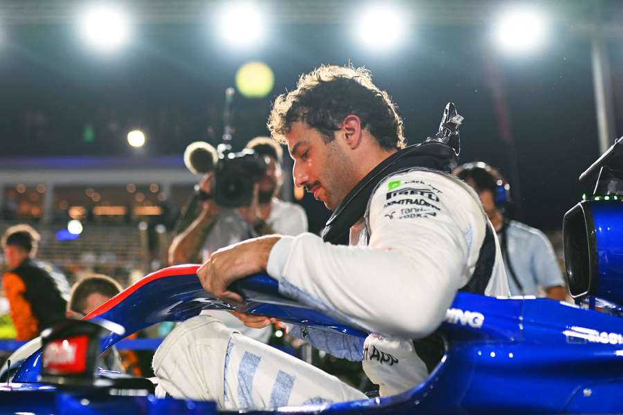 Daniel Ricciardo pictured ahead of the Singapore Grand Prix on Sunday