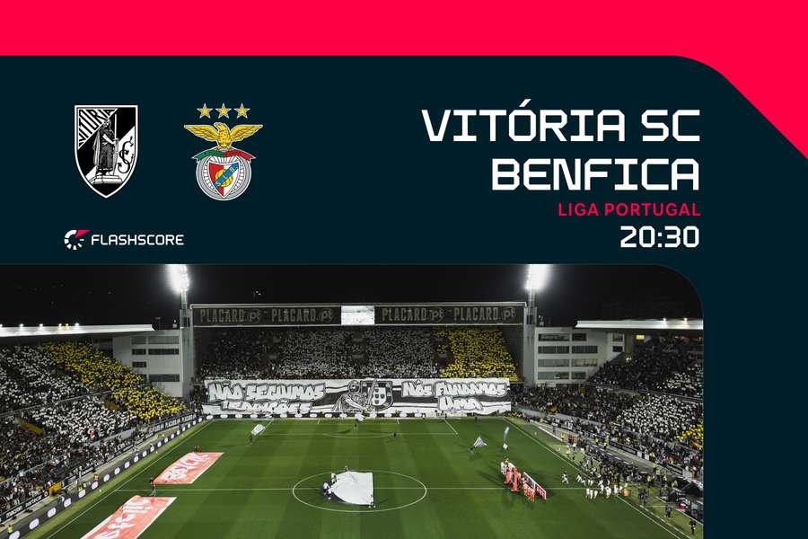 Benfica desloca-se a Guimarães