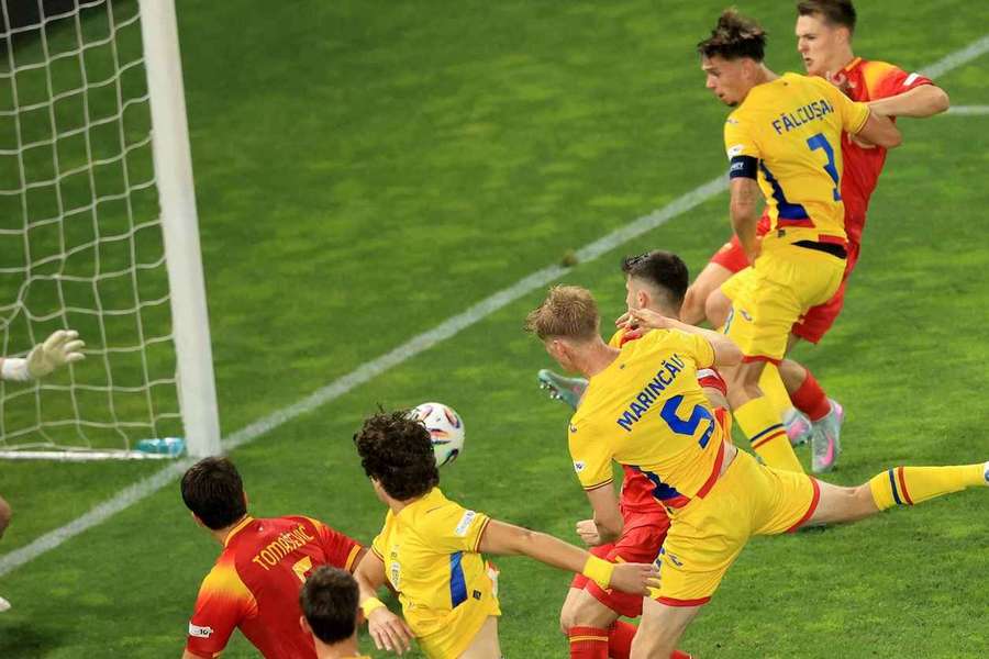 România U19 în acțiune cu Muntenegru
