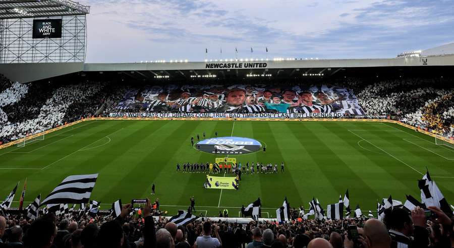 St James' Park will host Champions League matches for the first time in 20 years.