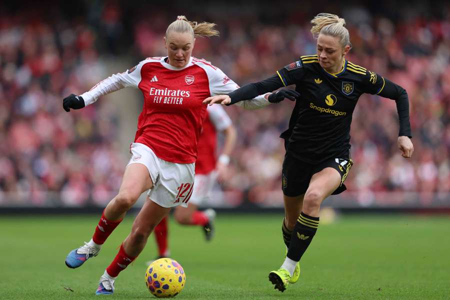 Arsenal are in third place in the WSL following their draw