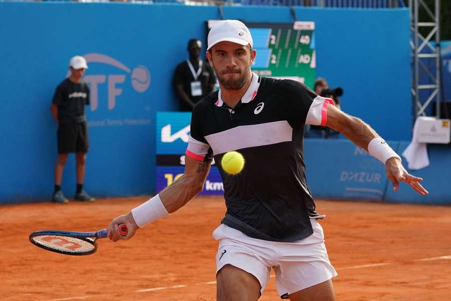 Borna Coric was too good for Leandro Riedi in the men's singles