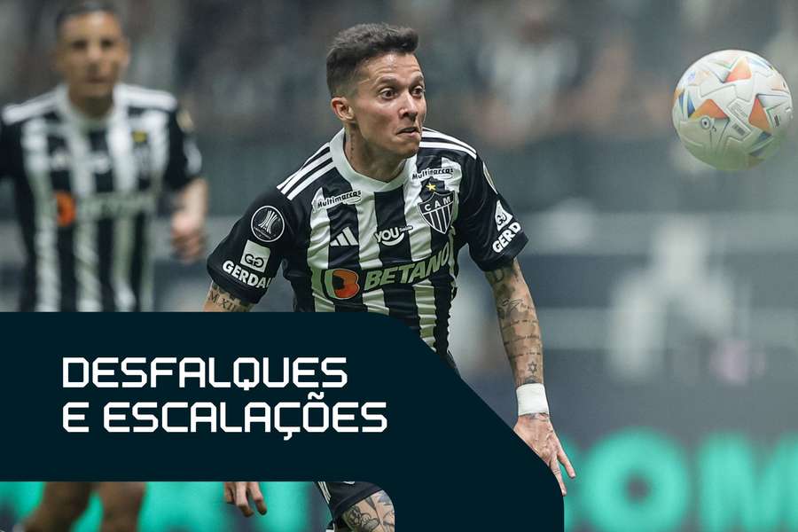 Bernard machucou o joelho e virou desfalque no Atlético-MG