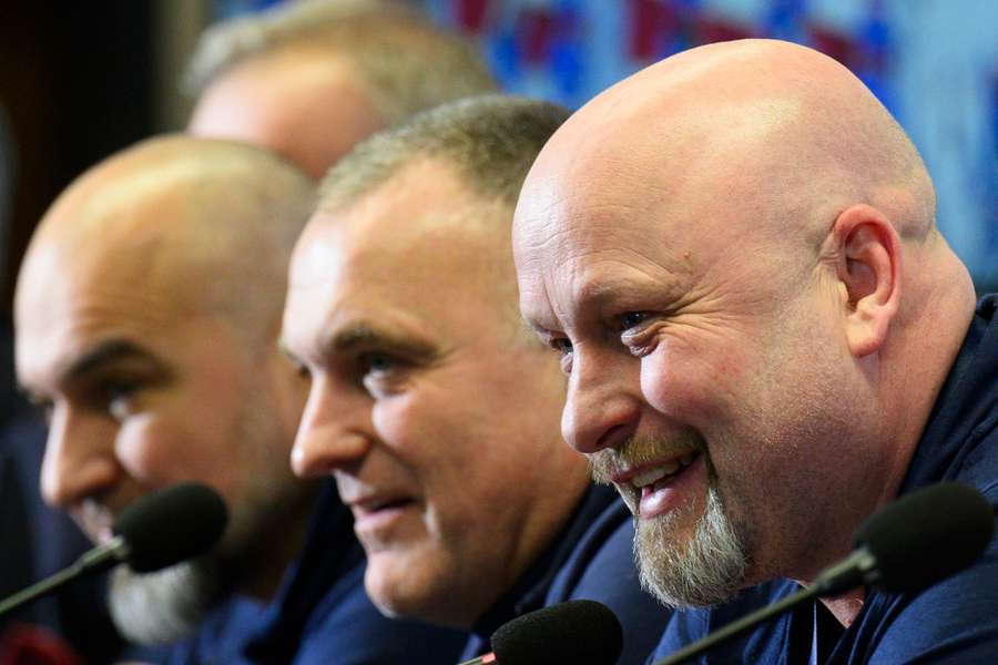 Augusta na tiskové konferenci po návratu z MSJ 2026.