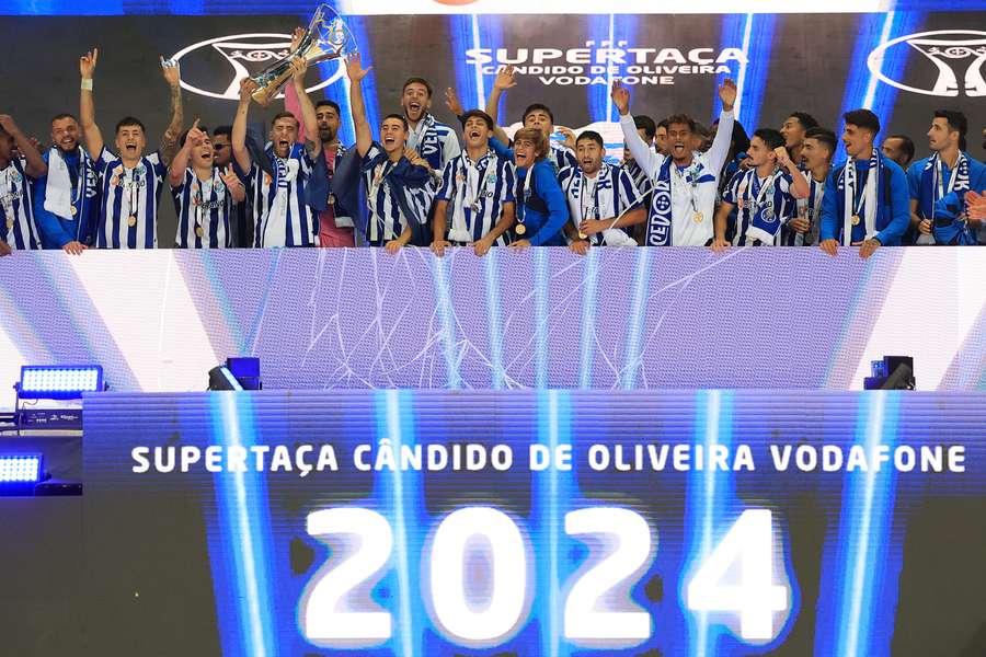 A festa do FC Porto no Estádio Municipal de Aveiro