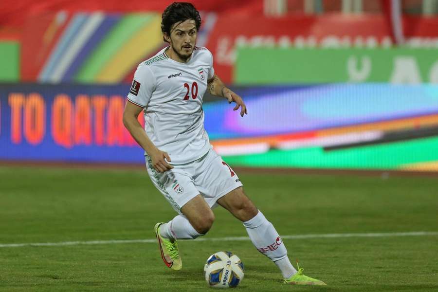 Sardar Azmoun é outra das armas do Irão