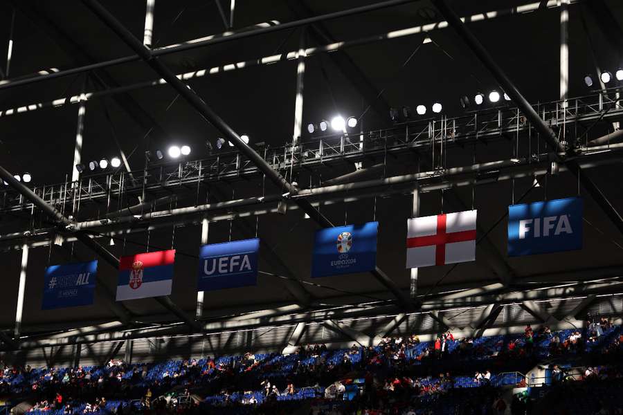Serbia have been charged by UEFA