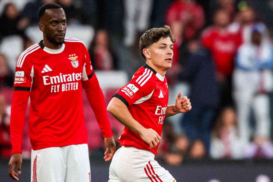 Gonçalo Moreira cumpriu estreia na equipa principal do Benfica