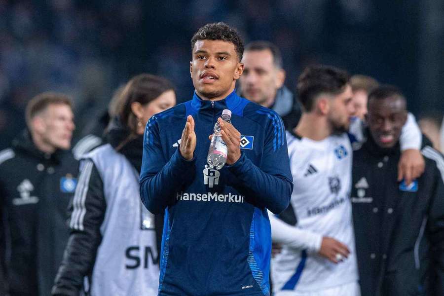 Ransford-Yeboah Königsdörffer hat sich nach dem Spiel seinen Applaus abgeholt.