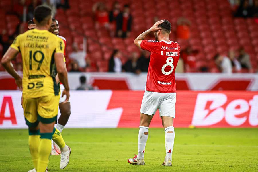 Inter tem apresentado queda de rendimento no Brasileirão