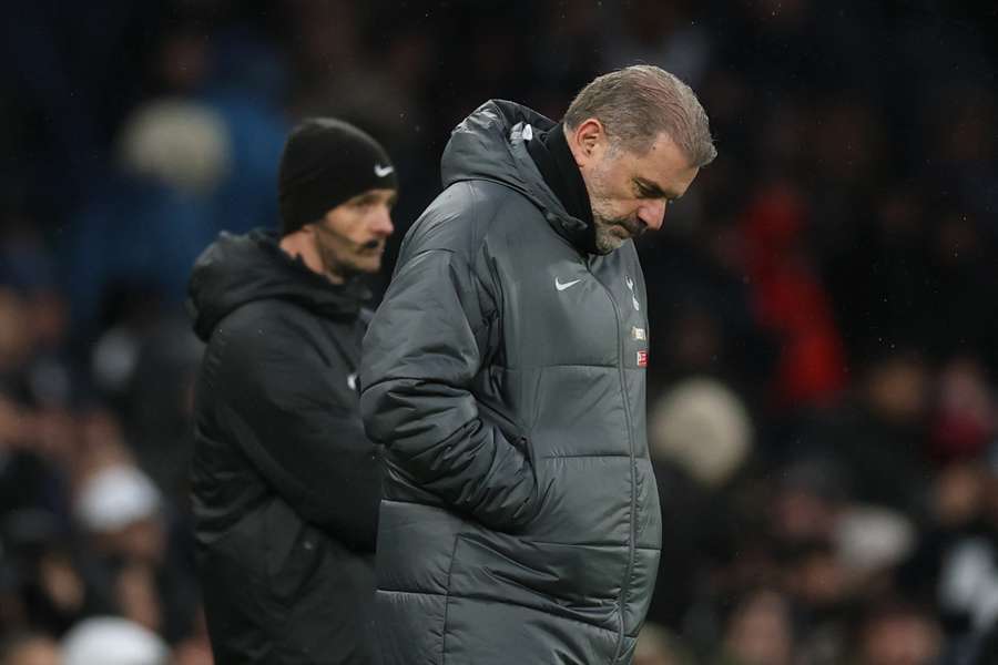Postecoglou is under huge pressure at Tottenham