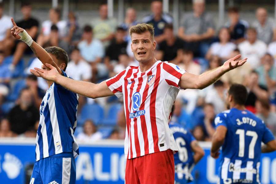 Sorloth, en Mendizorroza Sorloth, en Mendizorroza