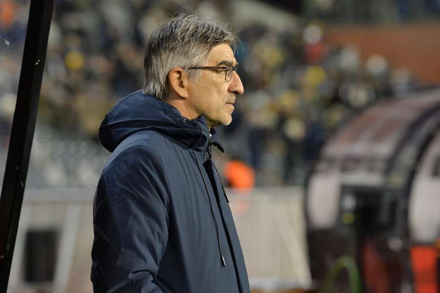 Ivan Juric in panchina contro il St. Gilloise