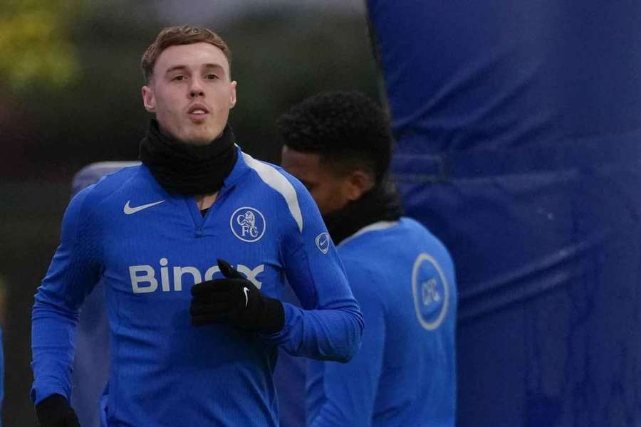 Cole Palmer returned to training ahead of Chelsea's Champions League match against Barcelona