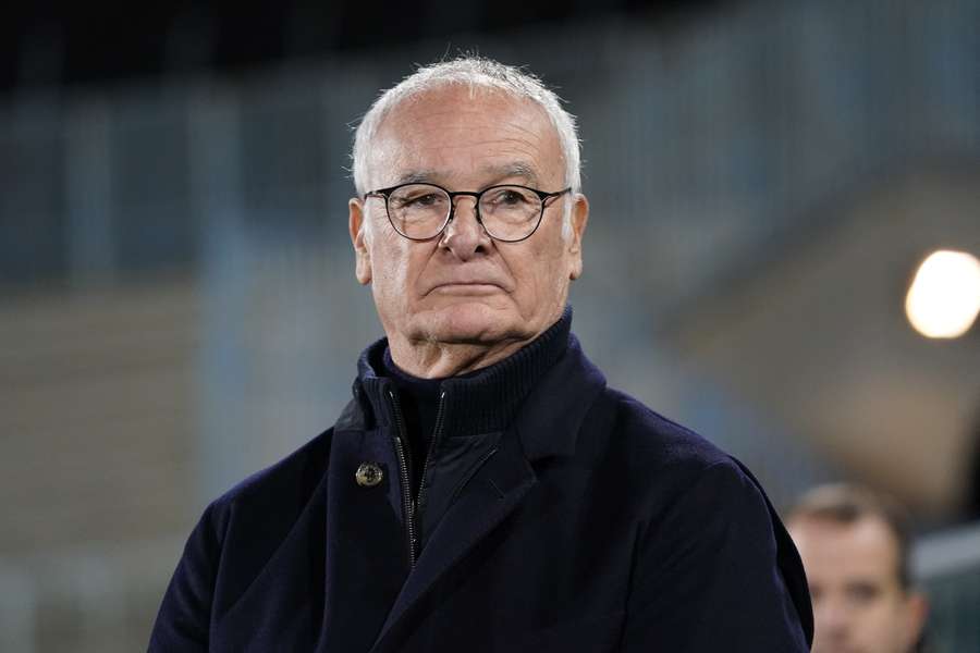 Claudio Ranieri, treinador da Roma