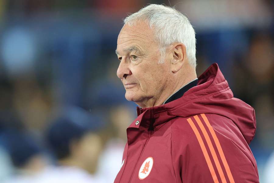 Claudio Ranieri, entrenador de la Roma