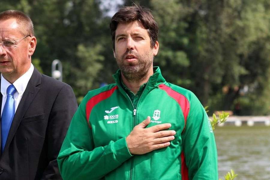Ricardo Machado é o presidente da federação de canoagem Ricardo Machado é o presidente da federação de canoagem