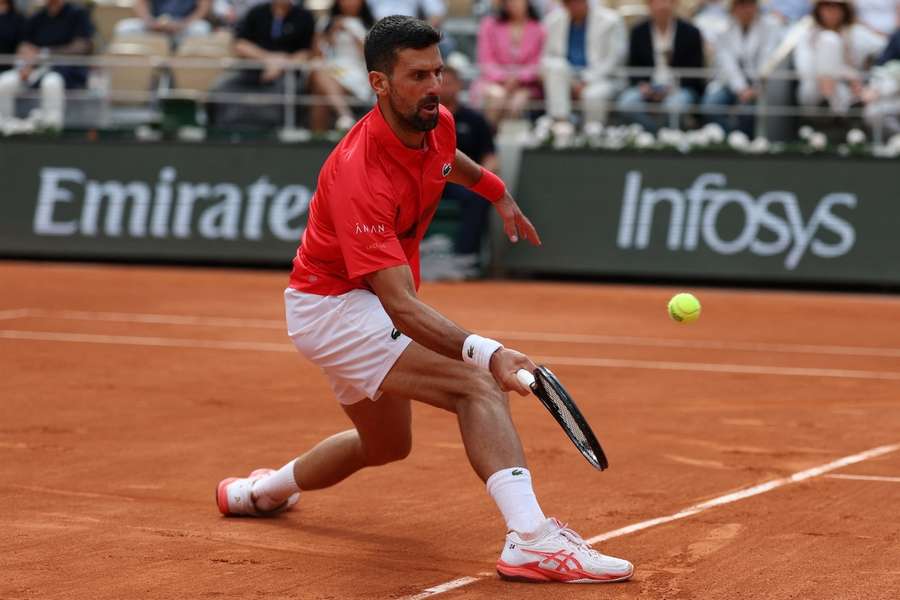 Djokovič začal s tréninkem na antuce.