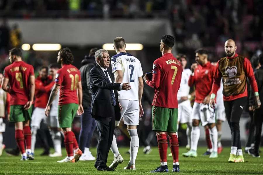 Fernando Santos falou ainda sobre Pepe e João Félix