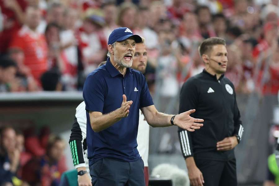 Tuchel watches on as his side are beaten by Leipzig
