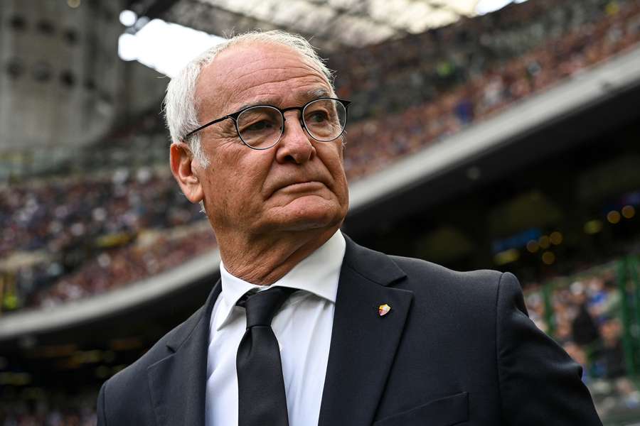 Claudio Ranieri, treinador da Roma