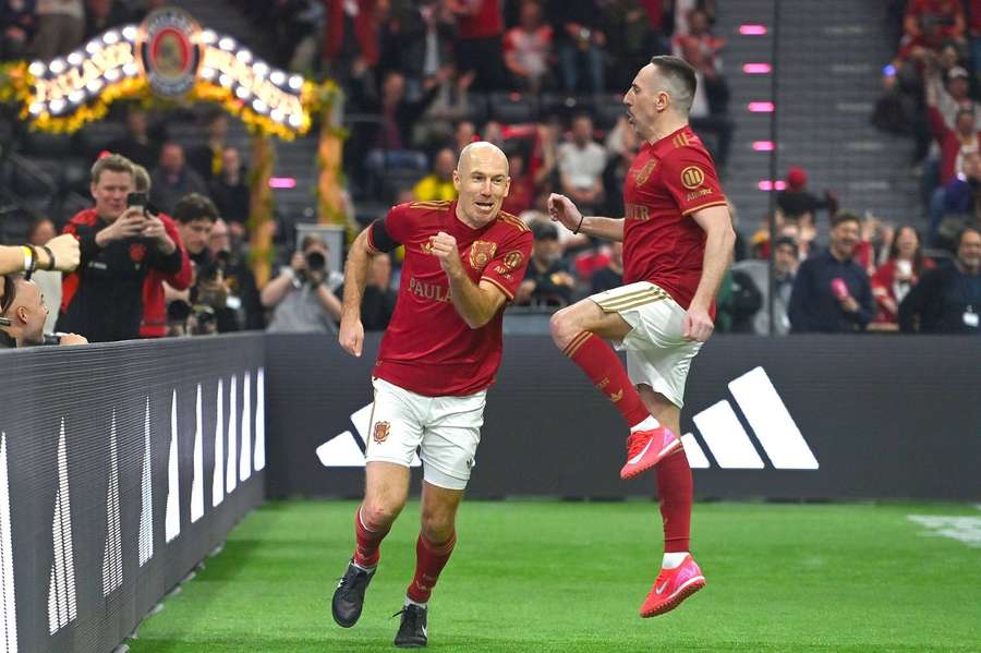 Robbery war beim "Beckenbauer Cup" im Einsatz.
