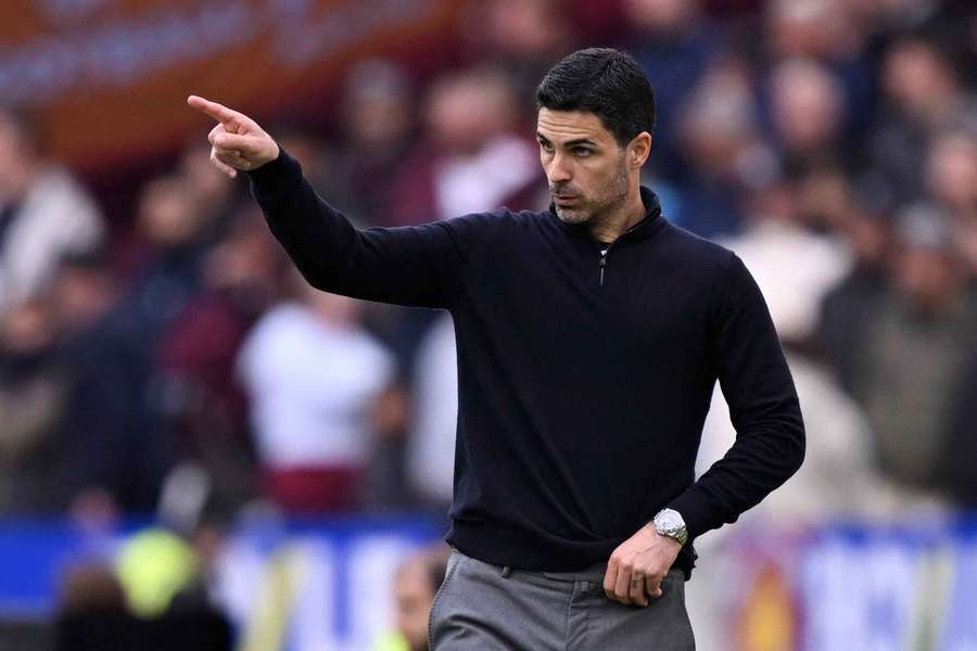 Mikel Arteta en Premier League.