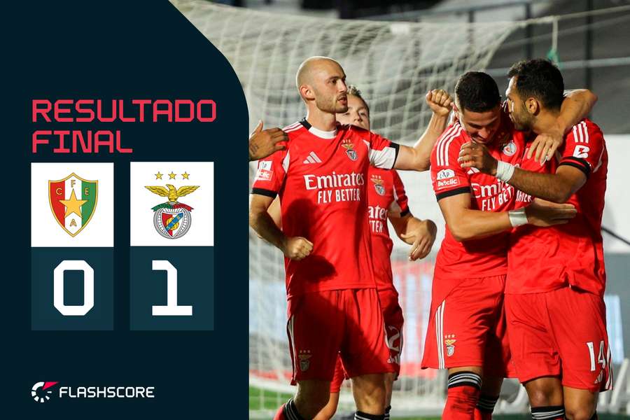 Pavlidis marcou o golo que valeu os três pontos ao Benfica
