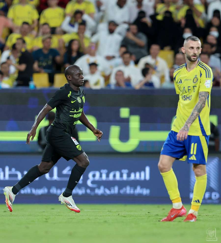 Kanté anotou gol de empate do Ittihad