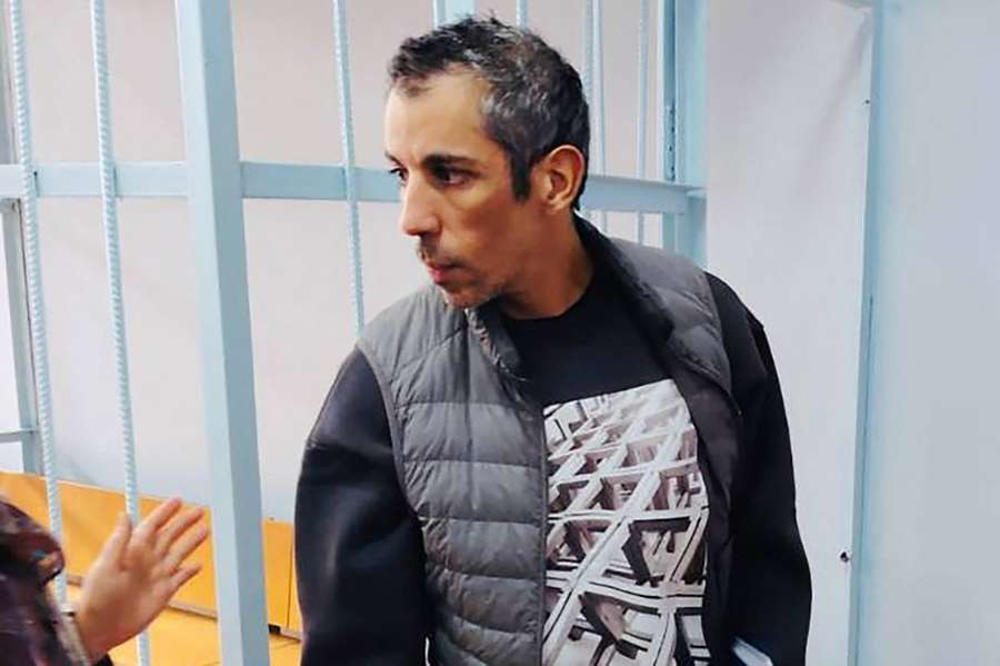 Sofiane Sehili opuszczający rosyjski areszt