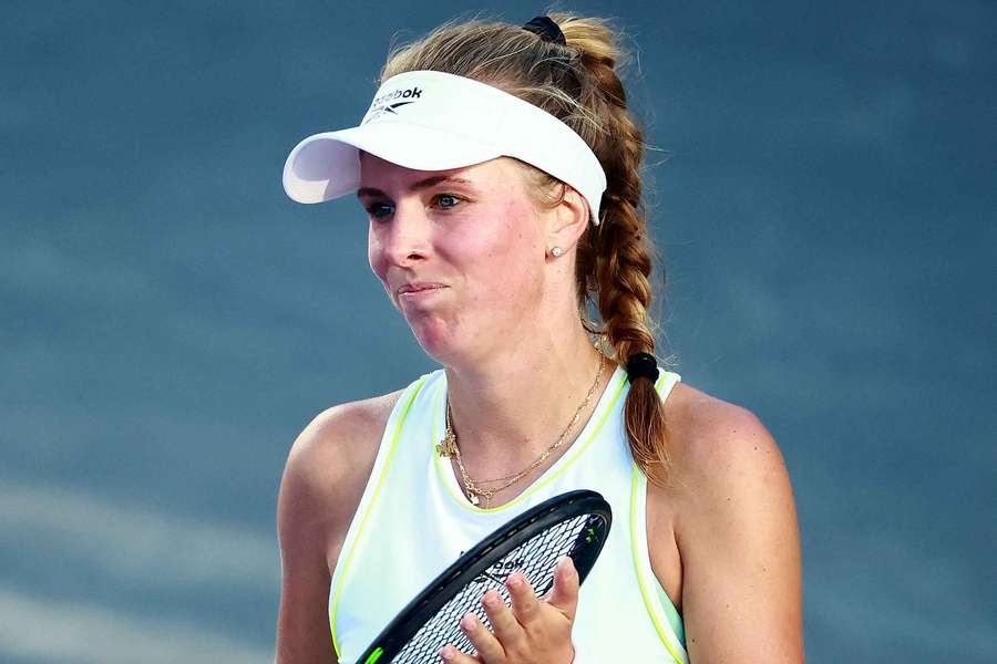 Fręch przetrwała wyniszczające starcie z Bouzkovą, Polka w półfinale w Meridzie Fręch przetrwała wyniszczające starcie z Bouzkovą, Polka w półfinale w Meridzie