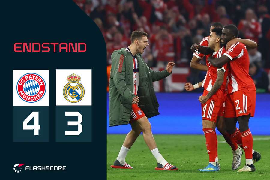 Nach Krimi in Bayern erreichen Halbfinale der Champions League