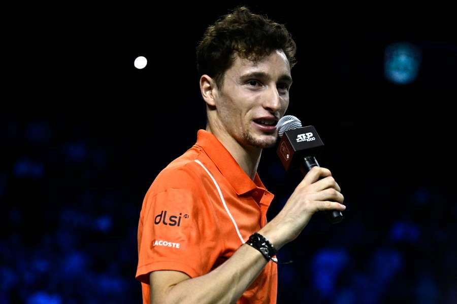 Humbert après sa finale perdue.