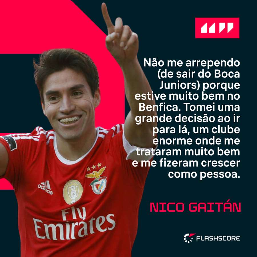 As declarações de Nico Gaitán