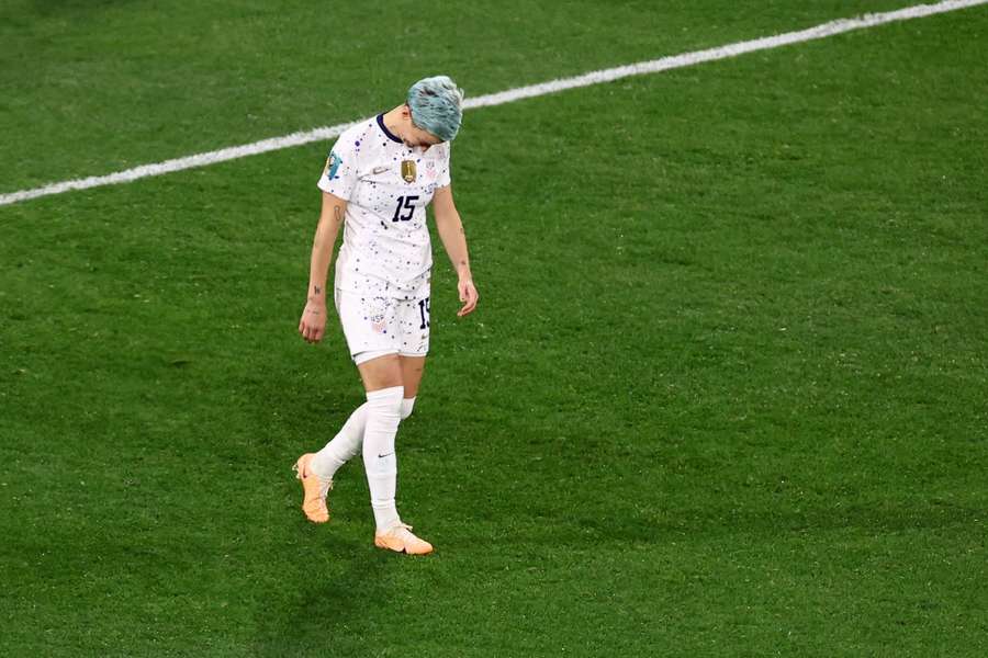 Rapinoe missed her penalty