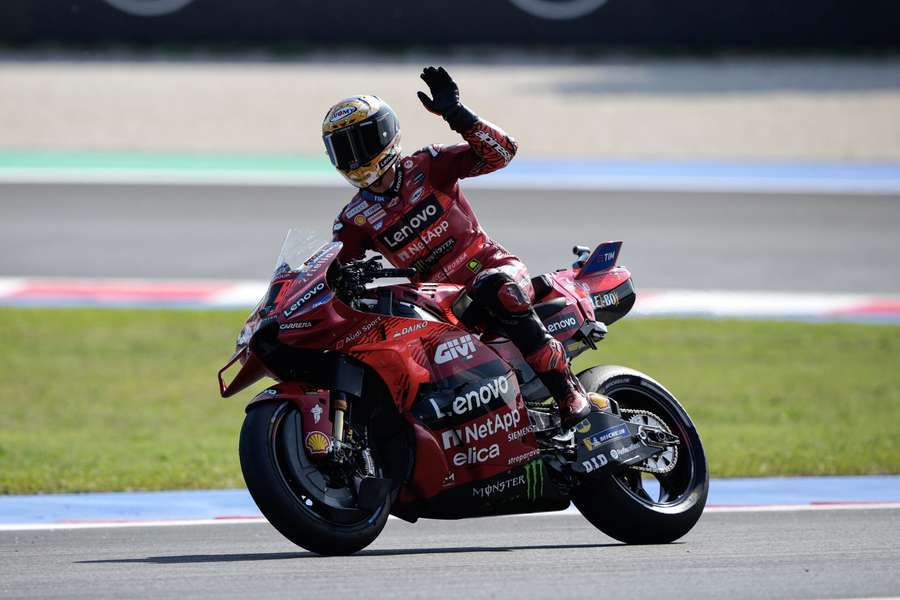 Bagnaia se impone en el Sprint del GP de Emilia-Romaña