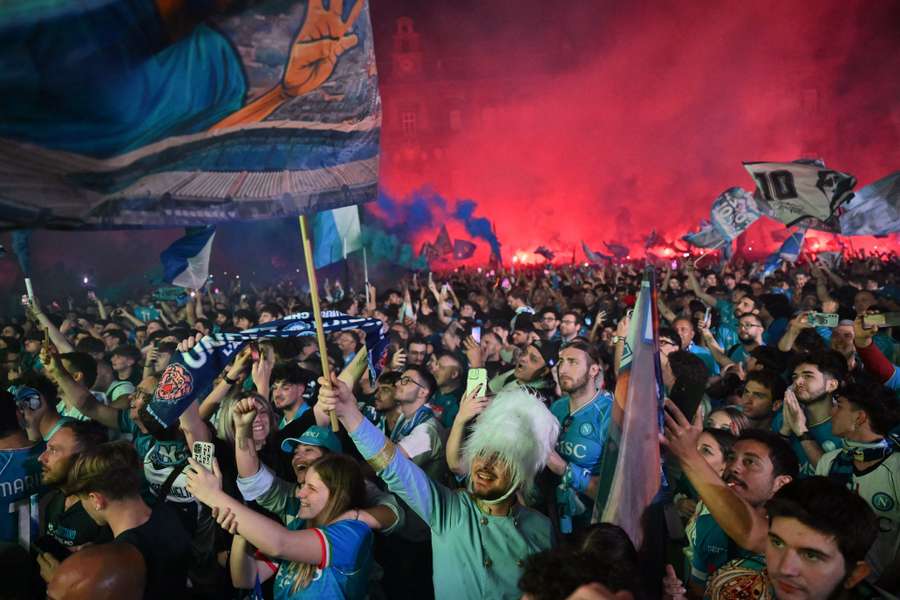 La gioia dei tifosi