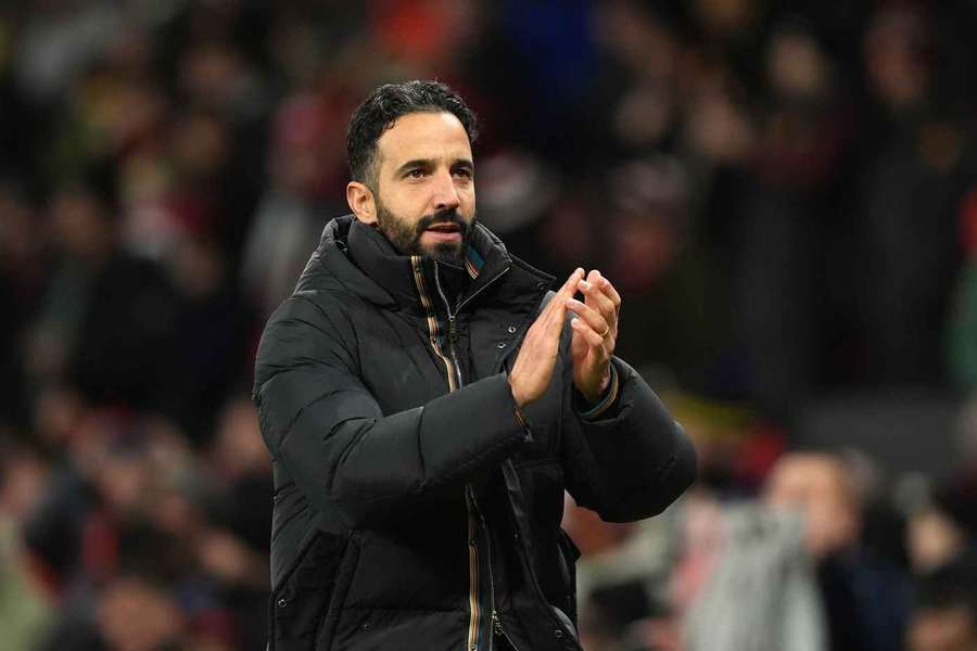 Ruben Amorim, treinador do Manchester United