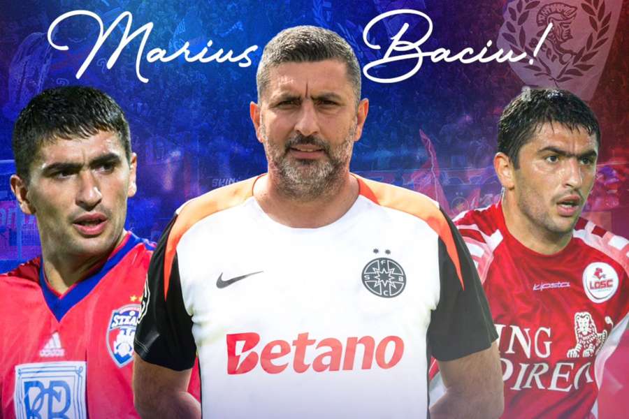 FCSB l-a prezentat oficial pe Marius Baciu
